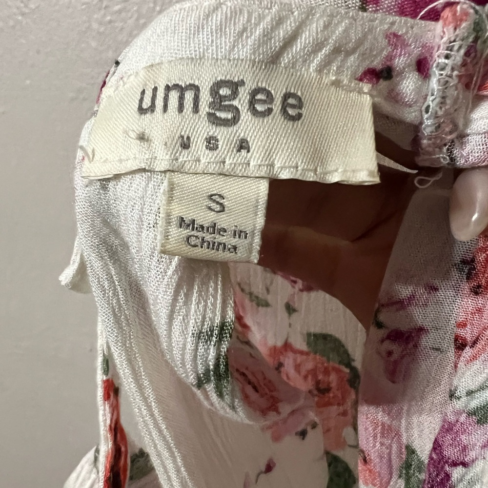 UMGEE Sleeveless floral crisscross dress - Picture 3 of 6